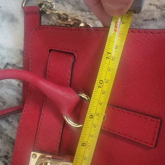 Michael Kors Hamilton Women's Bag in Red - Picture 7 of 12